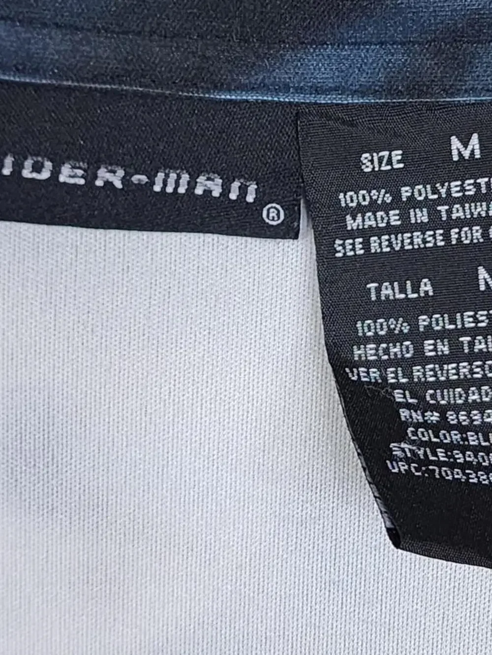 2002 Vintage Spiderman Medium Button Down Shirt - Picture 2 of 4